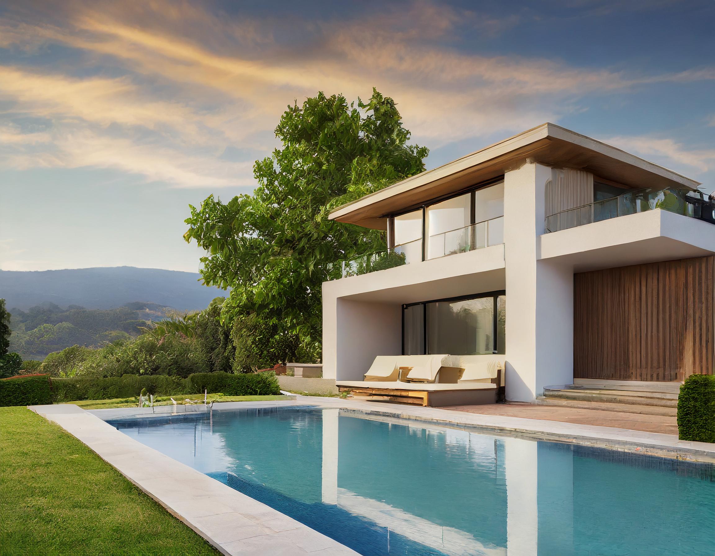 Modernes Design im Freizeitbereich