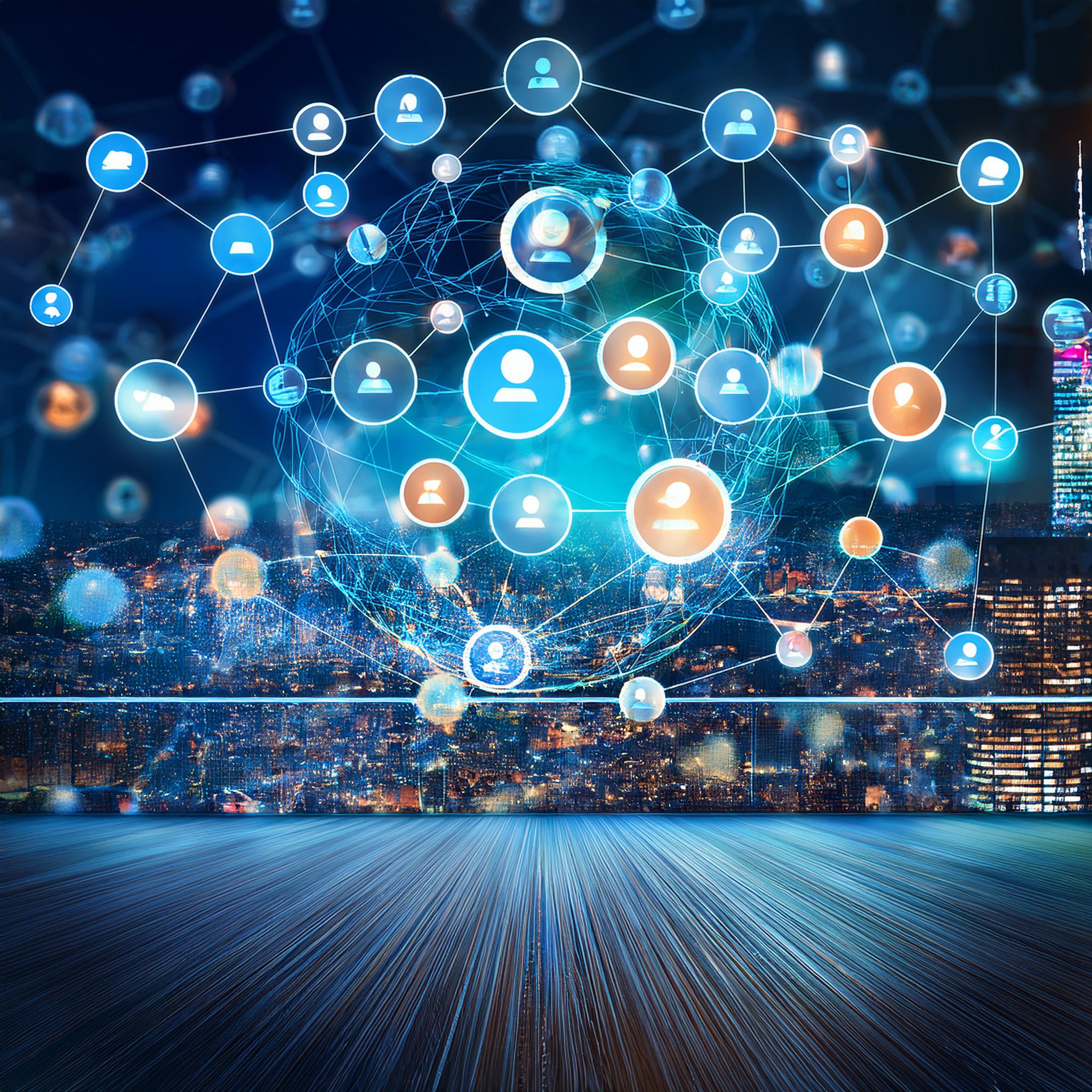 Freizeitunternehmens-Netzwerkmanagement-Konzept